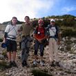 Foto de cumbre 2 - De izquierda a derecha: Matus, Merli, Ramón y Javi en la cumbre.