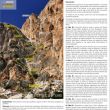 Croquis v�a Valencianos - Una de las v�as de escalada m�s f�ciles de cuantas recorren la cara sur del Pe��n de Ifach. Al ser una de las m�s repetidas y tener algunos largos comunes a muchas otras v�as de esta parte de la pared, la roca est� muy pulida y resulta resbaladiza.